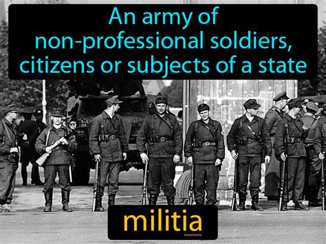 militia meaning in english.
